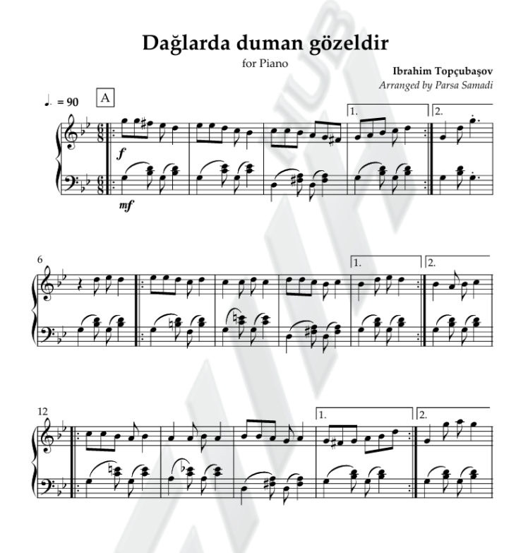 داغلاردا دومان گوزلدیر - Daglarda Duman Gozeldir