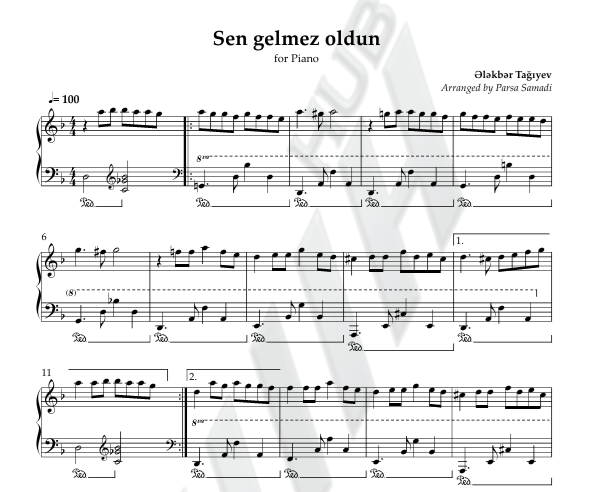 سن گلمز اولدون - Sen Gelmez oldun