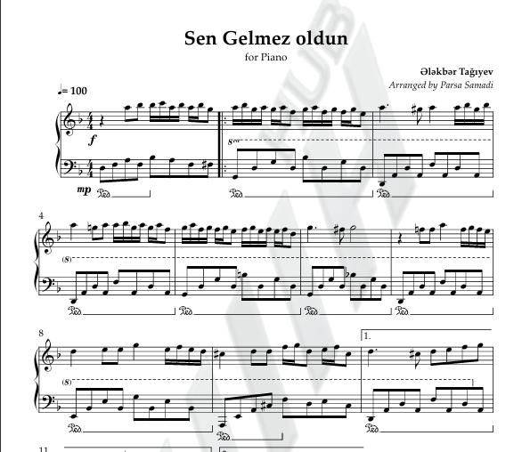 سن گلمز اولدون - Sen Gelmez Oldun
