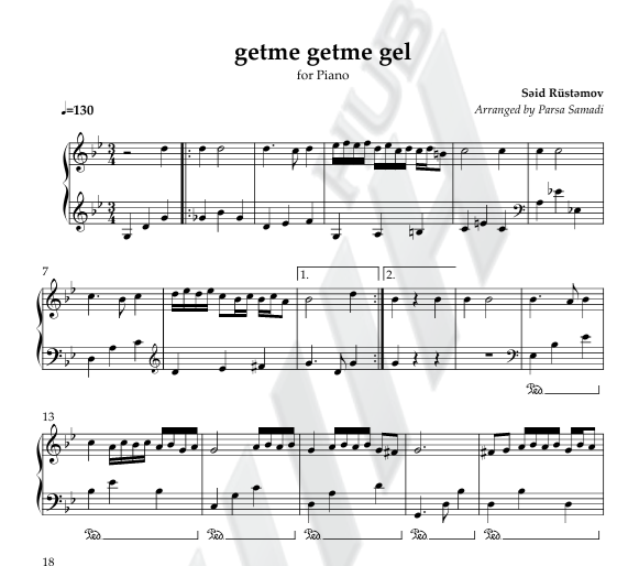  گتمه گتمه گل - Getme Getme Gel 