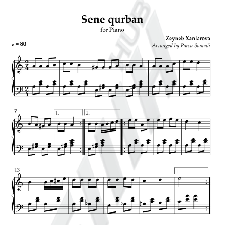 سنه قوربان - Sena Gurban