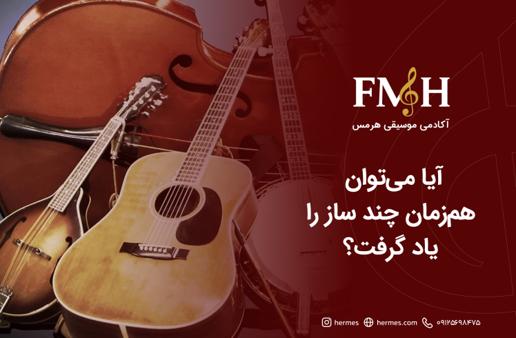 آیا می‌توان هم‌زمان چند ساز را یاد گرفت؟