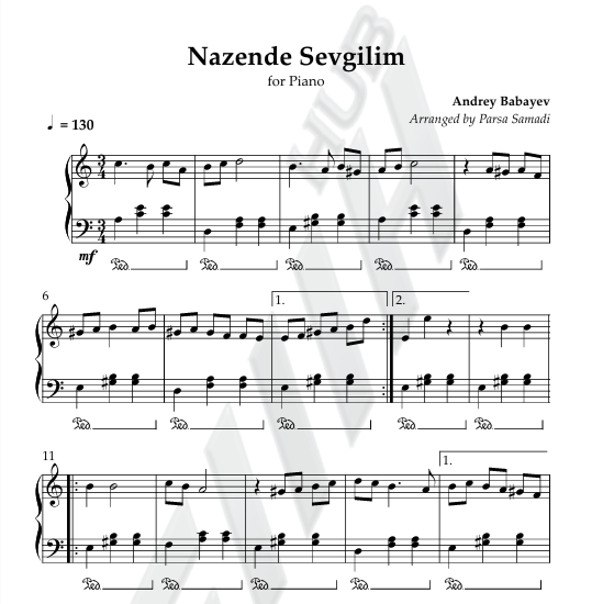 نازنده سوگیلیم - Nazanda Sevgilim - Nazəndə Sevgilim