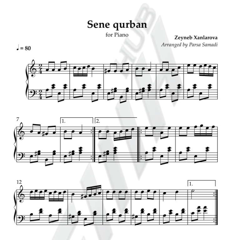سنه قوربان - Sena Gurban